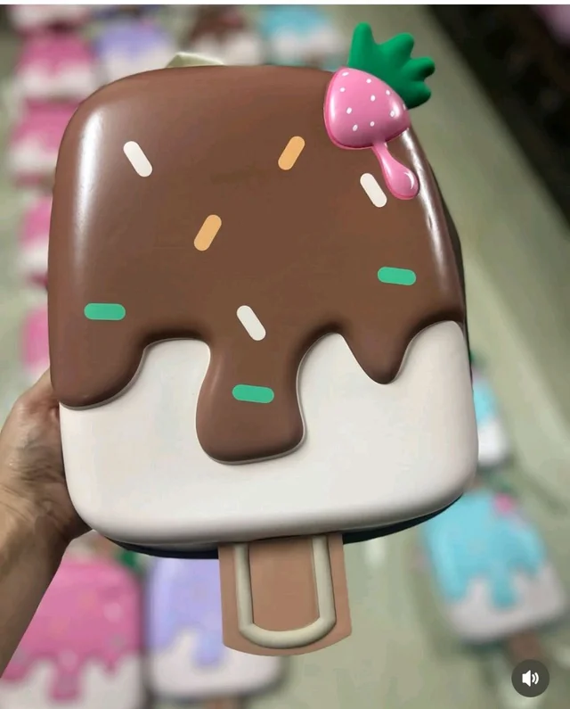 Icecream shape backpack