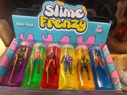 Avenger’s Big Slime pack with Toy |Jumbo crystal slime With Toy 6 Pcs Box