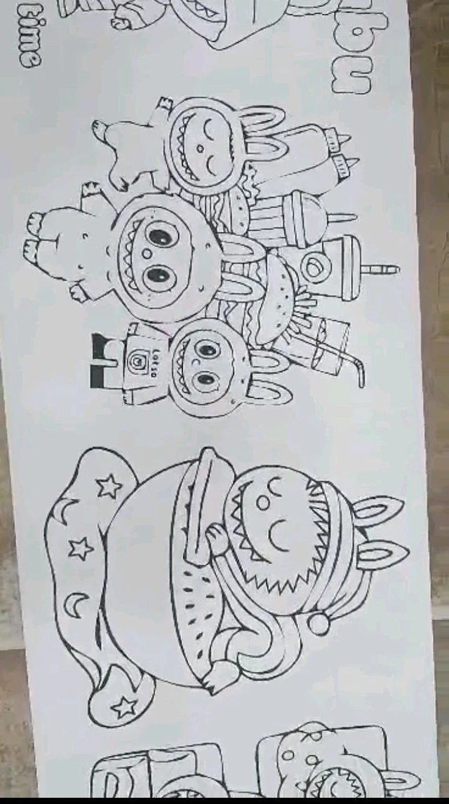 labubu paper roll
