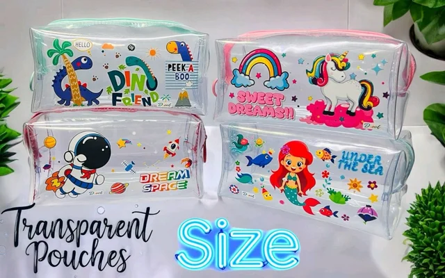 Transparent pouch