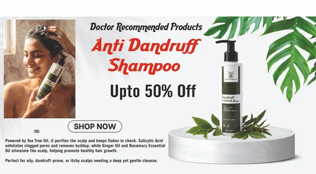 The Natural Company Anti Dandruff Tea-Tree Shampoo