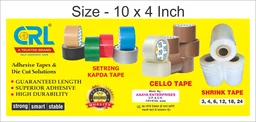 CRL Cello Tape 45 MTR WHITE - 2 Inch