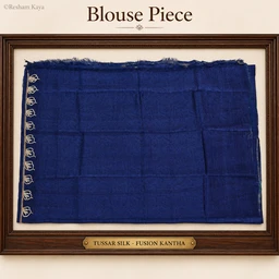RESHAM KAYA Fusion Kantha | Tussar Silk | Pure Handloom Silk | RESHAM KAYA
