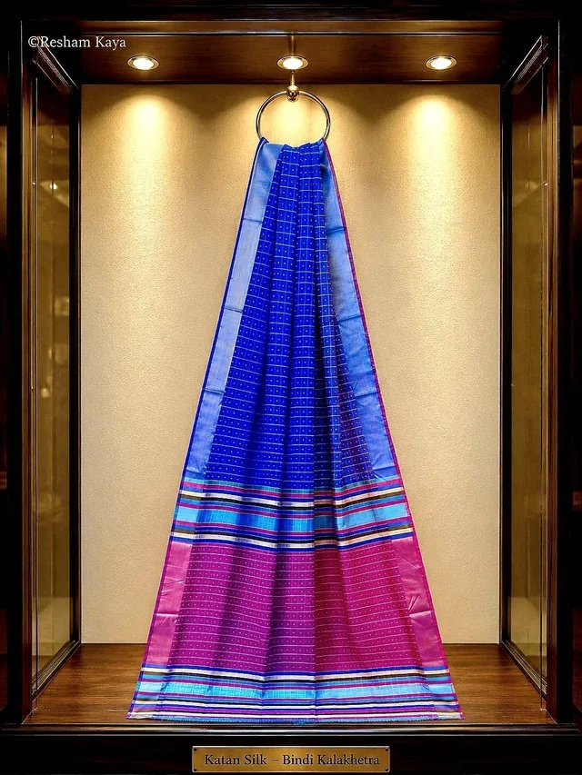 Kalakhetra Katan Silk Saree | Pure Handloom Silk | RESHAM KAYA