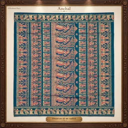 RESHAM KAYA Swarnachuri | Katan Silk Saree | Pure Handloom Silk | RESHAM KAYA