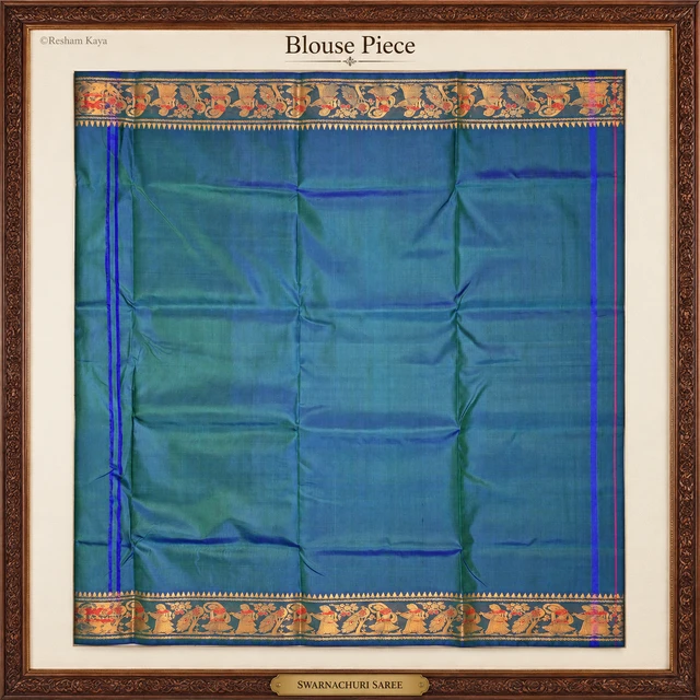 RESHAM KAYA Swarnachuri | Katan Silk Saree | Pure Handloom Silk | RESHAM KAYA