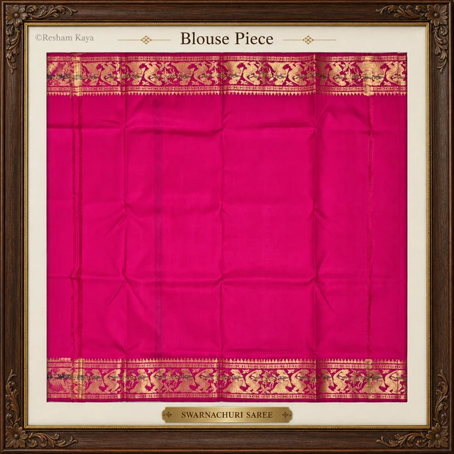 RESHAM KAYA Swarnachuri | Katan Silk Saree | Pure Handloom Silk | RESHAM KAYA