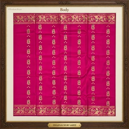 RESHAM KAYA Swarnachuri | Katan Silk Saree | Pure Handloom Silk | RESHAM KAYA
