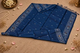 RESHAM KAYA Tussar Jamdani Saree | Pure Handloom Silk | RESHAM KAYA