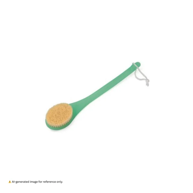 PLASTIC HANDLE BATH BRUSH