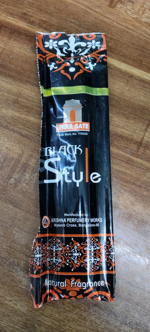 Black Style Agarbatti 