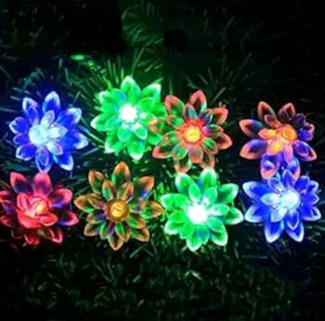 DOUBLE FLOWER MALTICOLOUR 14 LED