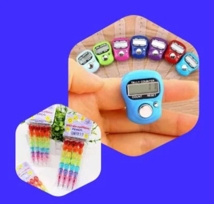 COMBO (Moti Pencil And Tally Counter)