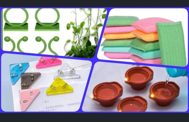 COMBO (TREE CLIP/SCRUBBER/PEPAR CLIP/ WATER SENSOR DIYA)