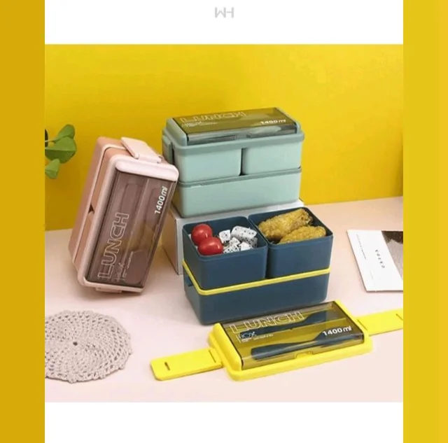 DOUBLE DACKER LUNCH BOX (1pc)