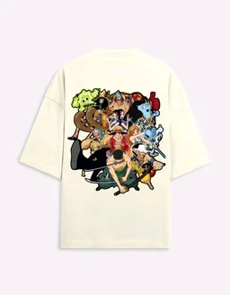 One Piece Oversized T-SHIRT - XL, Off White