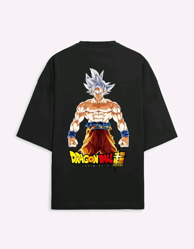 Goku Ultra Instinct Oversized Tee - XS, Black
