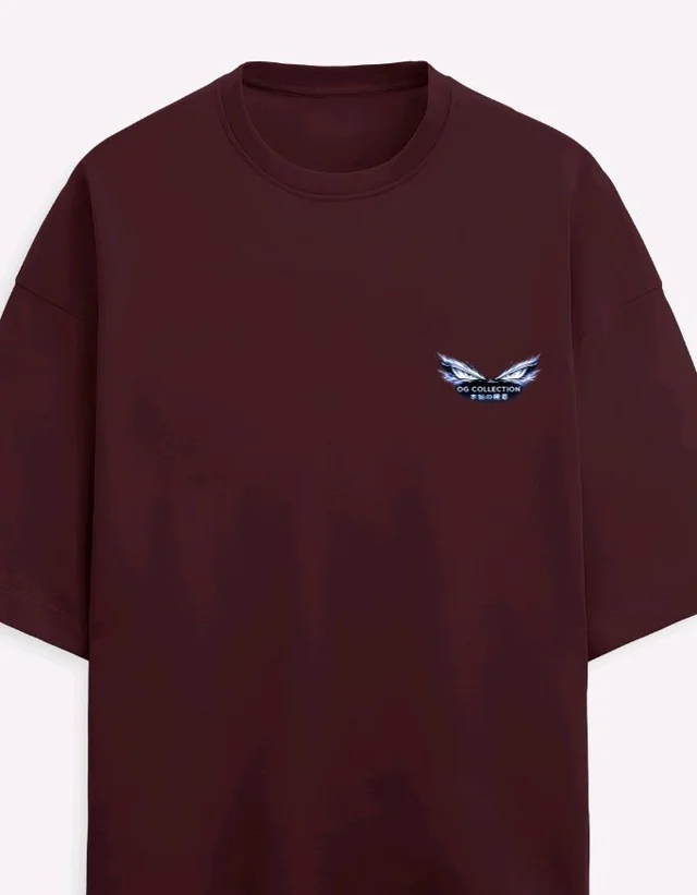 Goku Ultra Instinct Oversized Tee - XS, Maroon