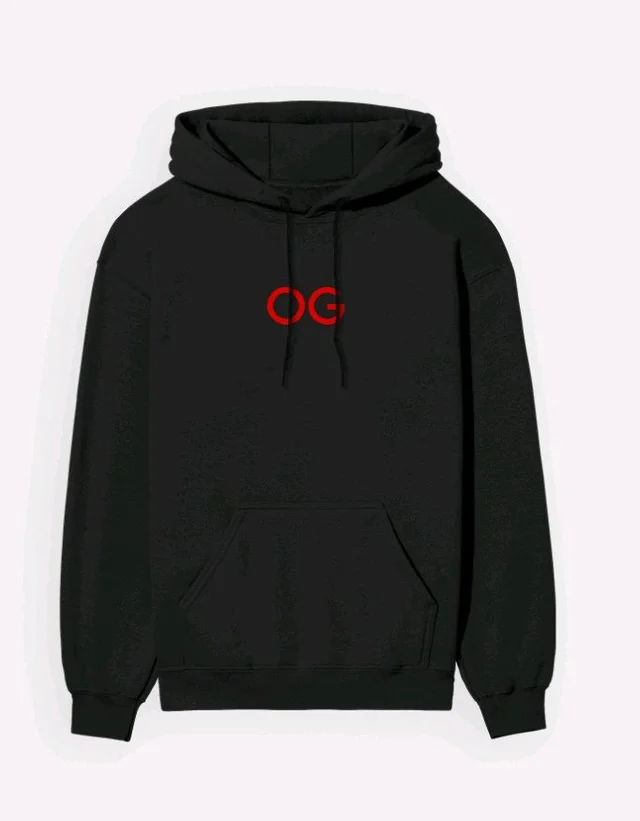 OG Dragon Reign Hoodie - 3XL, Black