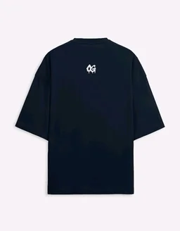 OG Hype 3D Puff Print Tee - XS, Navy Blue