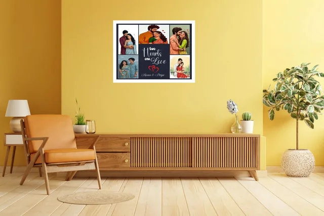 Avail Customized Couple Photo Frame - 22x30cm