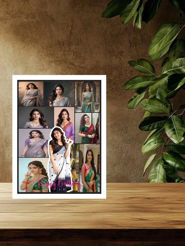 Avail Happy Birthday Customized Frame Photo