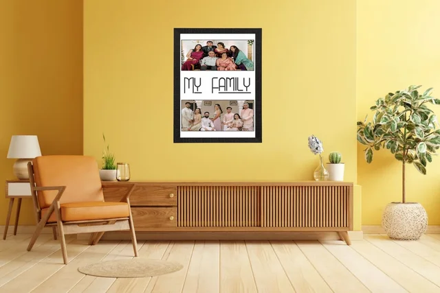 Avail Customized Family Photo Frame