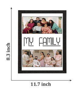 Avail Customized Family Photo Frame