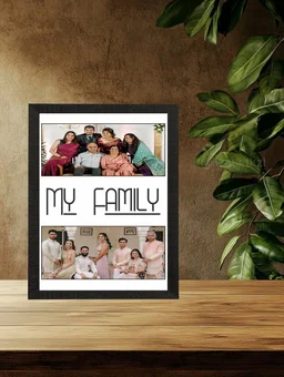 Avail Customized Family Photo Frame