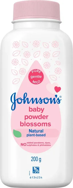 johnsons baby powder blossoms 200g