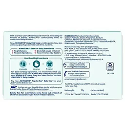 Johnson's baby Baby Milk Soap - Mildness, 75 g