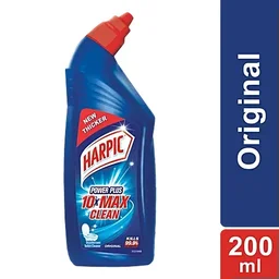 Harpic Disinfectant Toilet Cleaner Liquid, Original, 200 ml