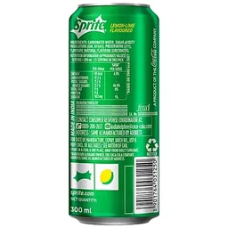 Sprite Soft Drink, 300 ml Can