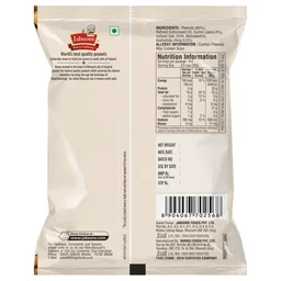Jabsons Roasted Peanut Hing Jeera 140g | Jumbo Bharuchi Flavored Peanuts | Premium Roasted Moongfali