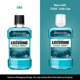 Listerine Cool Mint Mouthwash Liquid-250ml
