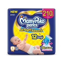 MamyPoko Pants Baby Diapers Small (S)-20pcs