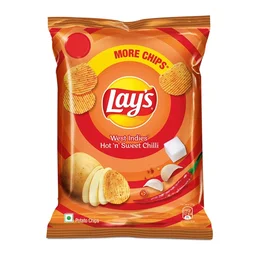 Lay's Potato Chips, Hot 'n' Sweet Chilli Pouch-40g| SK1