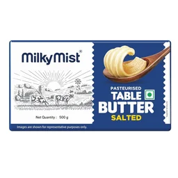 Milky Mist Table Butter Salted, 500 grams