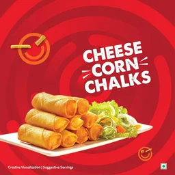 Hungritos Cheese Corn Chalks-250g