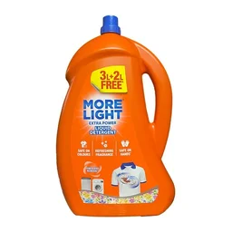 More Light Liquid Detergent 5ltr Bottle (3L + 2L Free)
