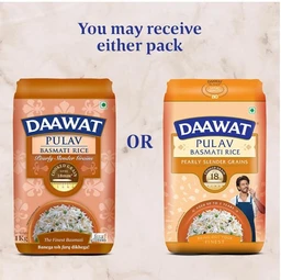 Daawat Pulav Basmati Rice 1Kg
