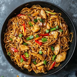 Egg Manchuria Noodles | Tasty Food Court