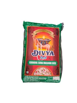 Divya Gold (Blue)- Kurnool Sona Masoori Raw Rice 26kg