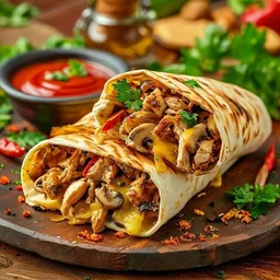 Peri Peri Chicken Shawarma |ARABIAN DARBAR