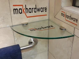 MAK HARDWARE D BRACKET HEAVY - 8mm HEAVY