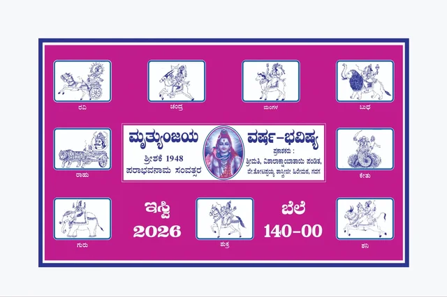 ಮೃತ್ಯುಂಜಯ ವರ್ಷ - ಭವಿಷ್ಯ