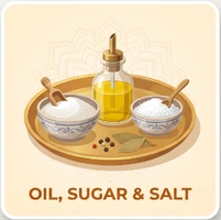 Oil, Sugar & Salt