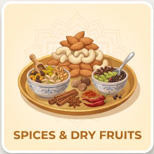 Spices & Dry Fruits