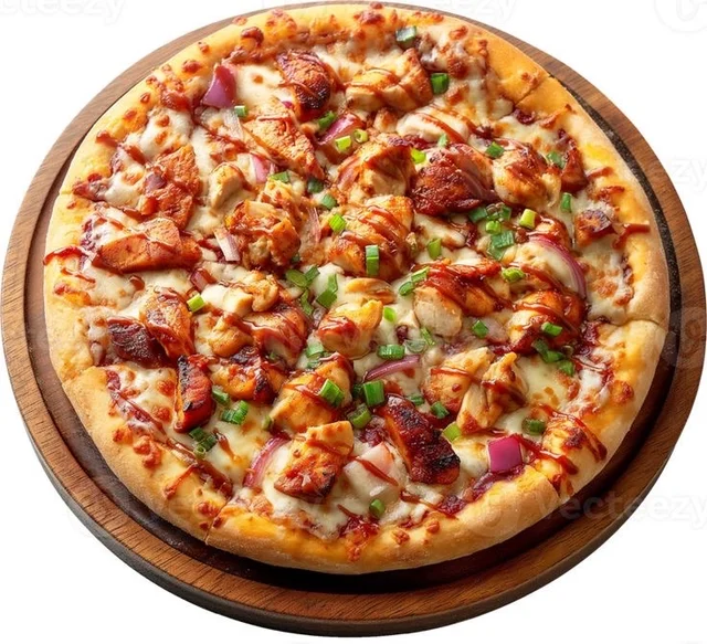 Melting Moments Chicken Pizza - Corn topping