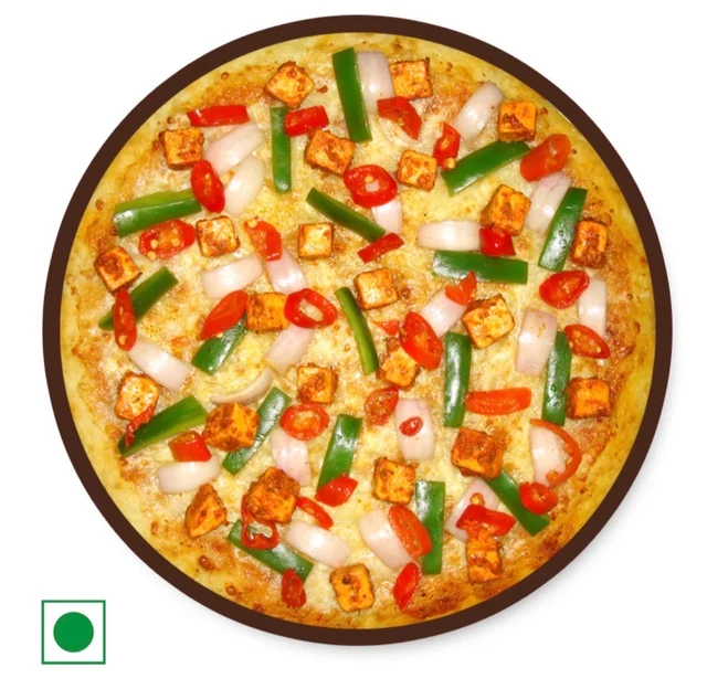 Melting Moments Paneer Pizza - Corn topping